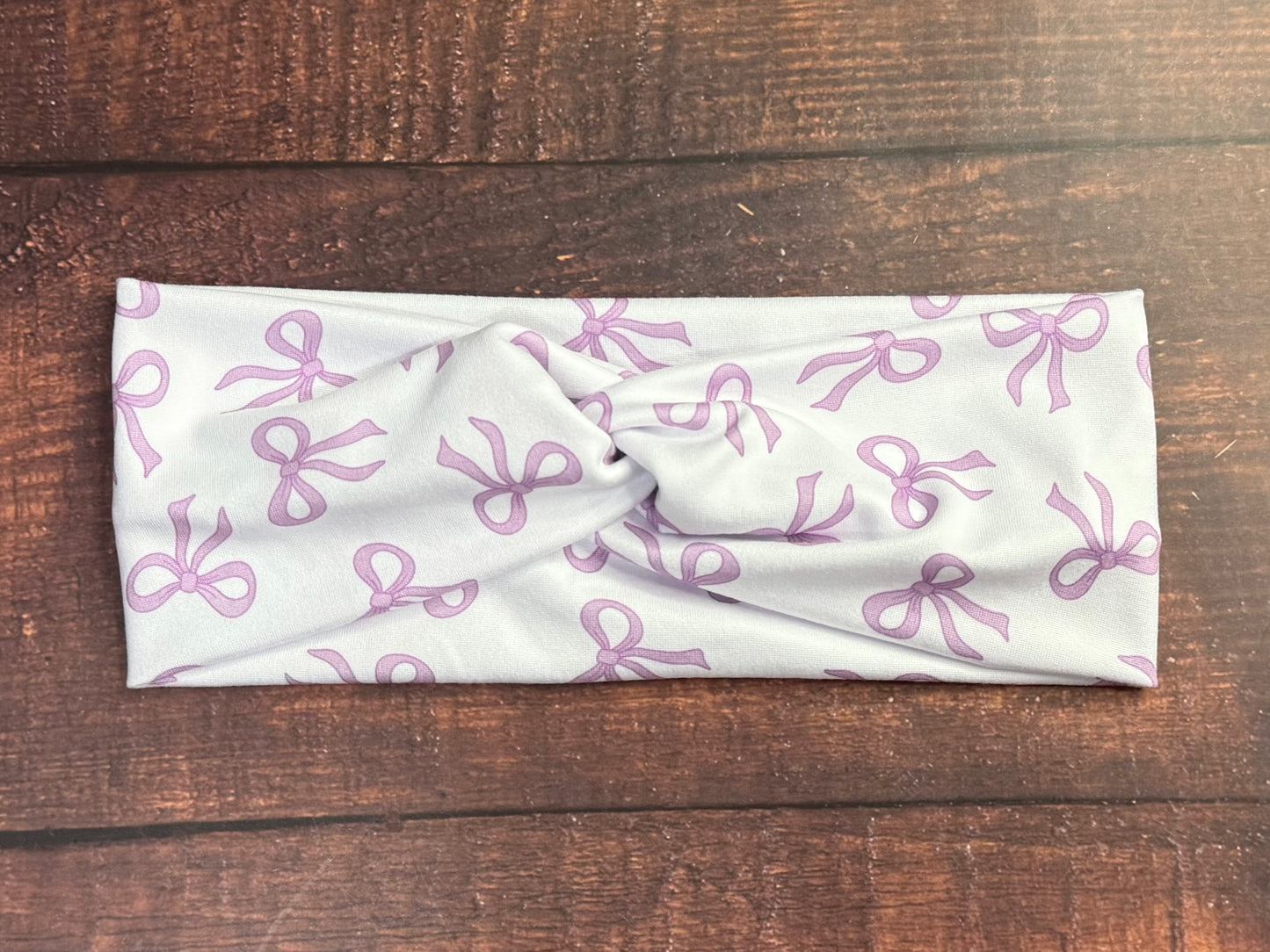 Purple bows