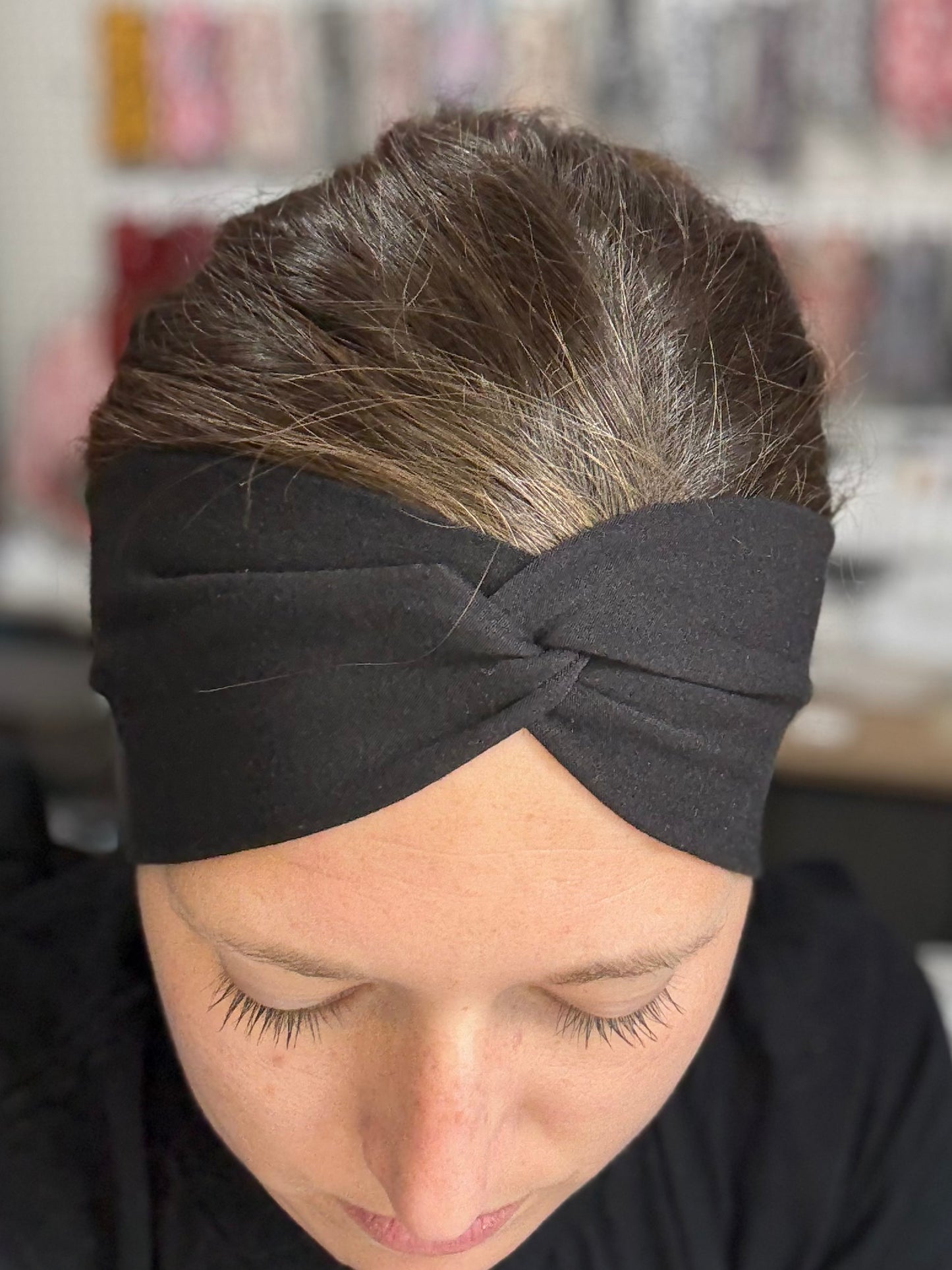 Black Twist Headband