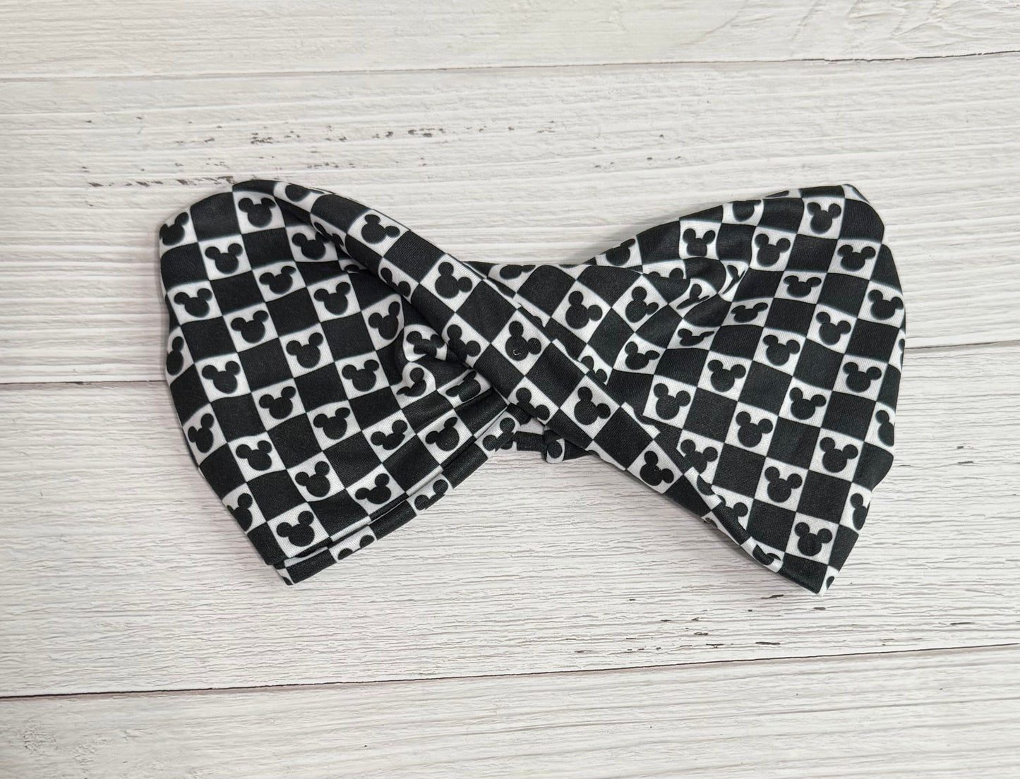 Checkered Mickey- wide