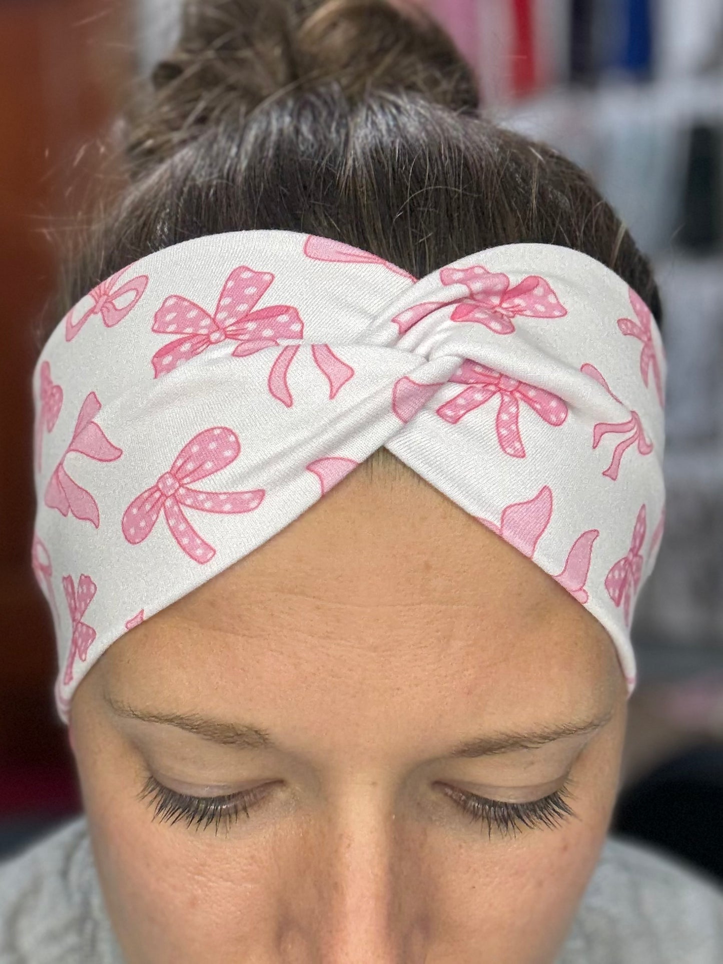 Pink bows