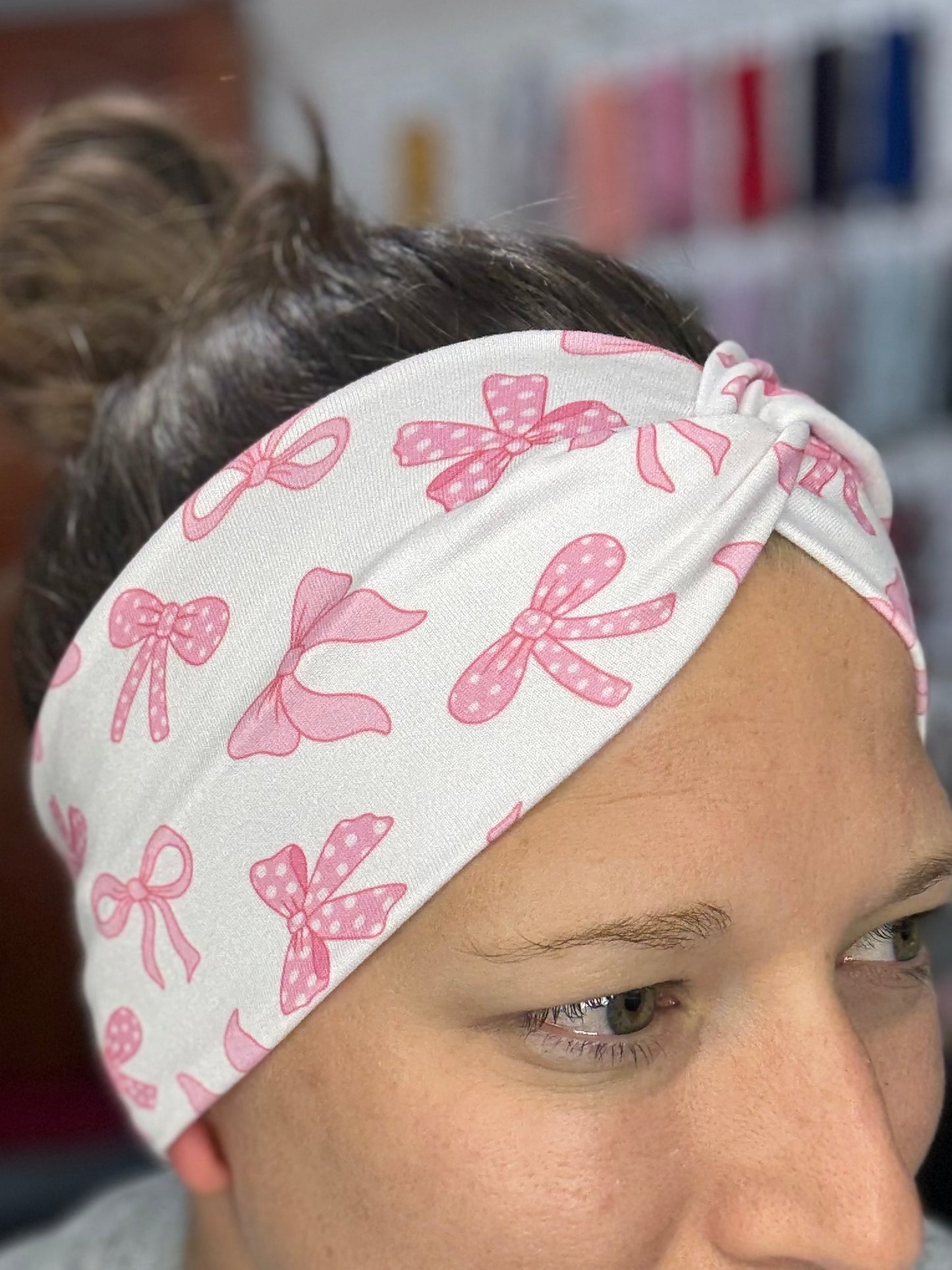 Pink bows