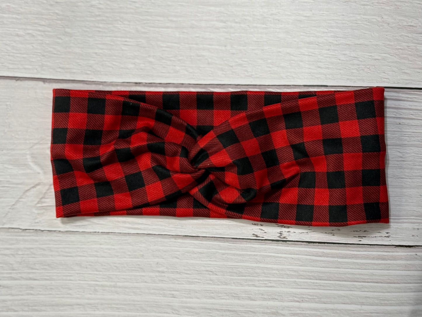 Red buffalo plaid