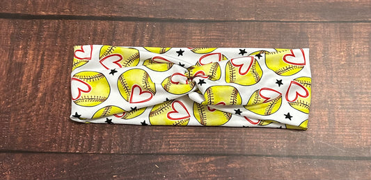 Softball hearts- kids