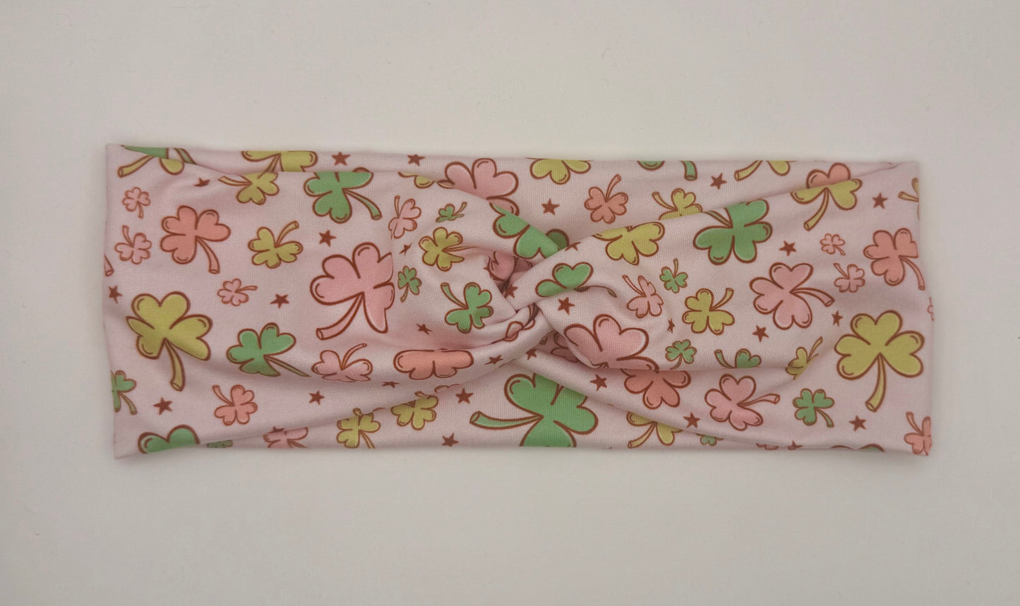 4 leaf clover (pink)- kids