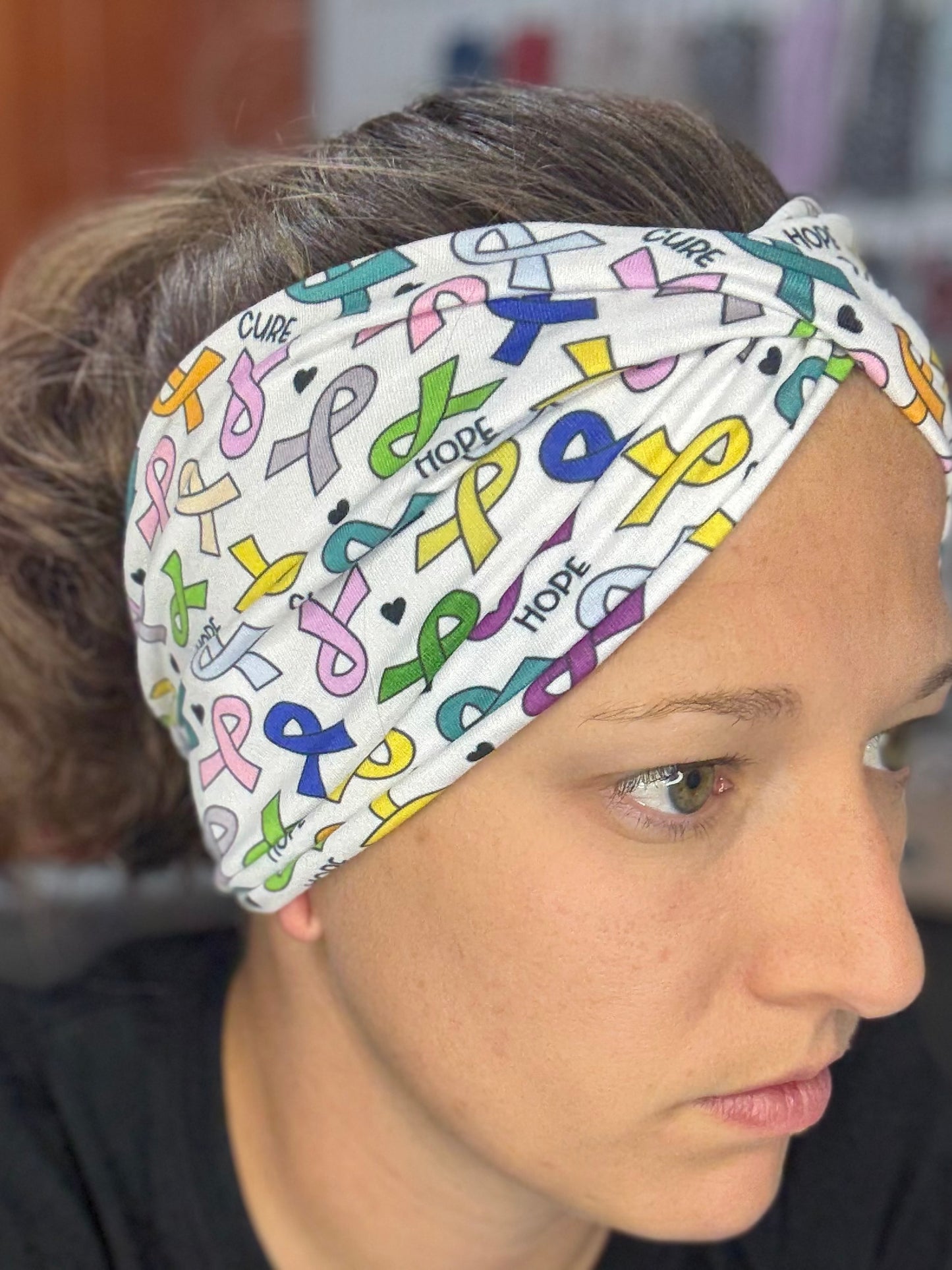 Cancer ribbons- wide