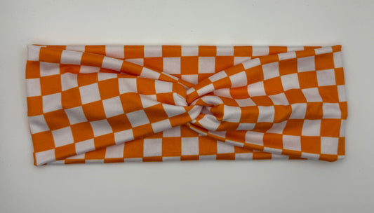 Orange Checkered-kids