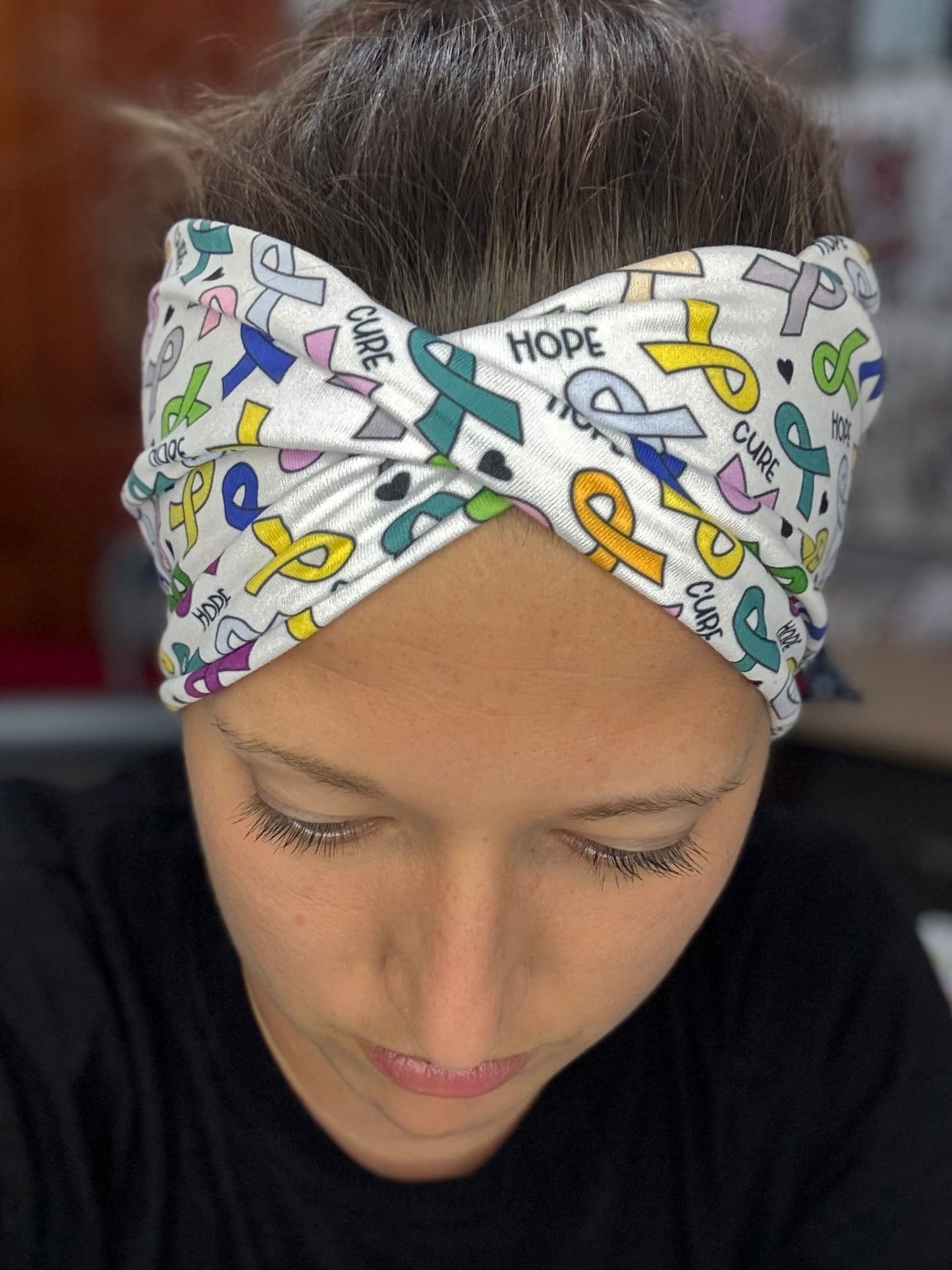 Cancer ribbons- wide