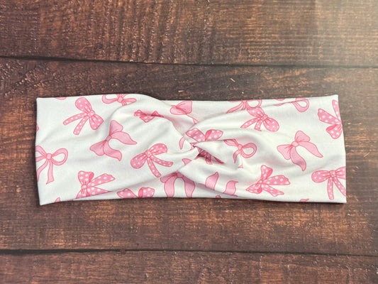 Pink bows