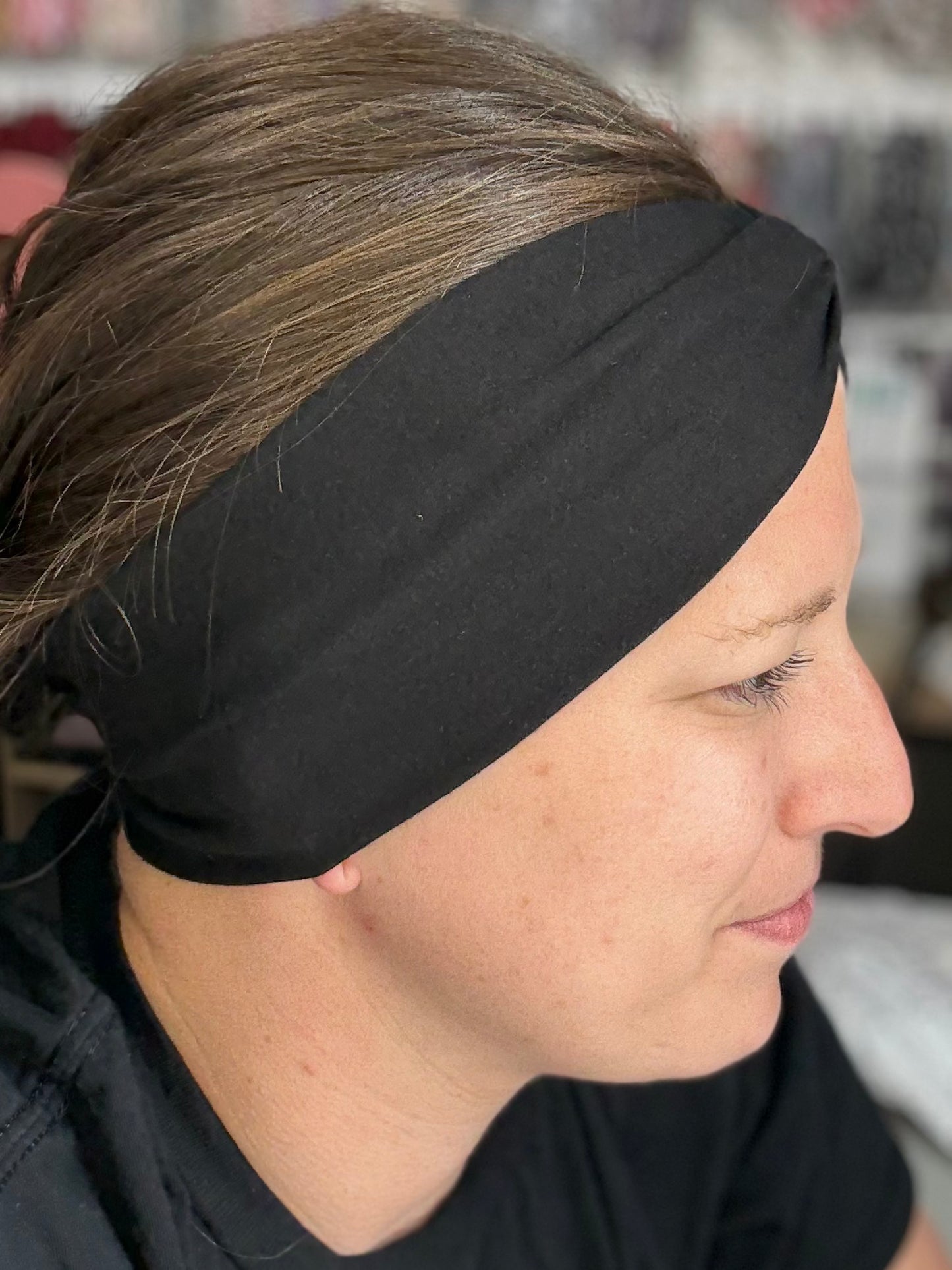 Black Twist Headband