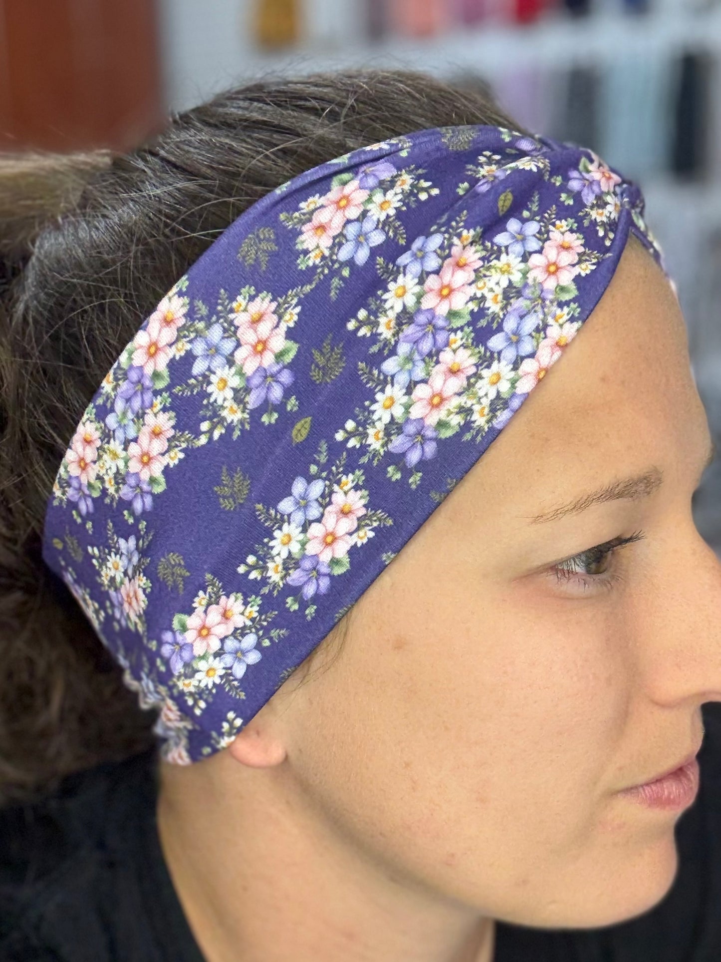 Purple floral