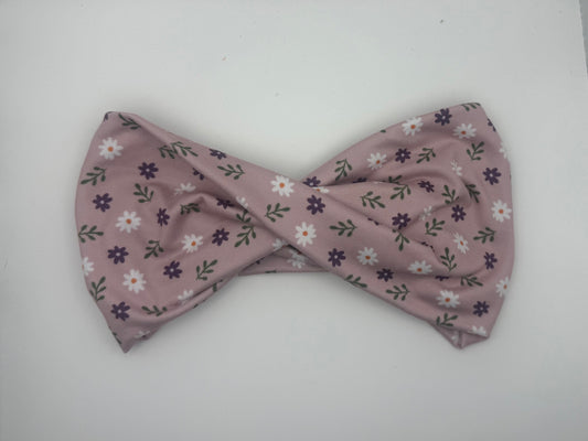 Mauve floral- wide
