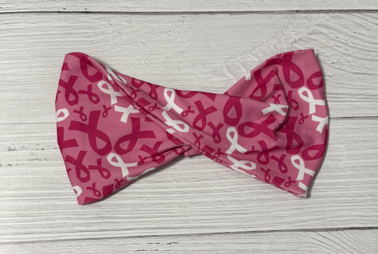 Breast cancer ribbons- wide