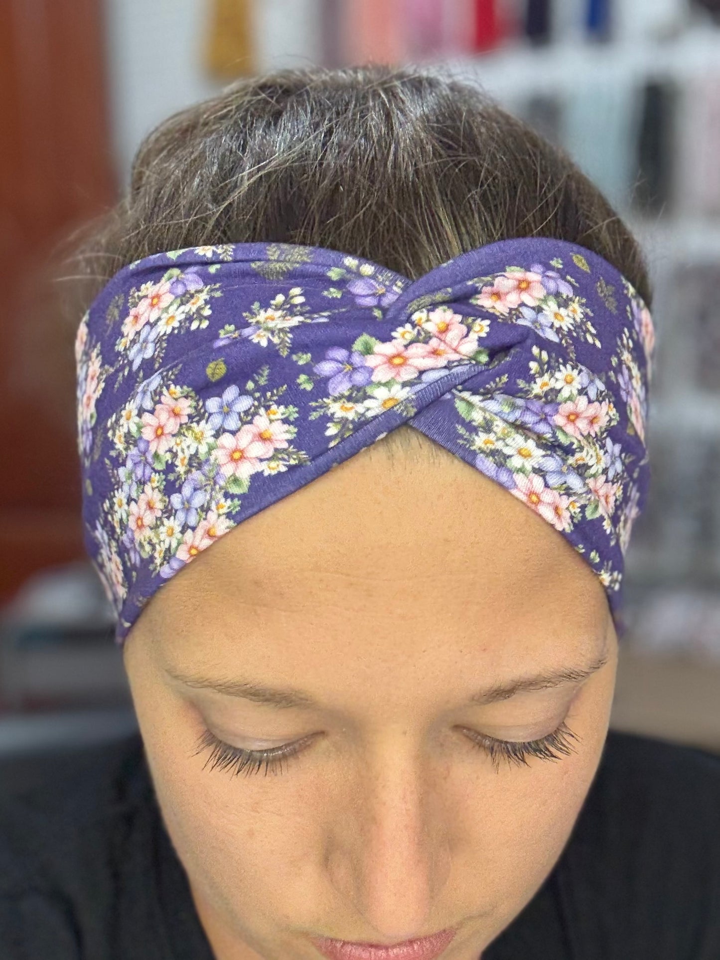 Purple floral